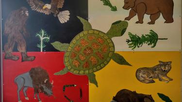 seven sacred teachings mural