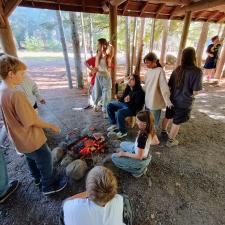 students near water students near water